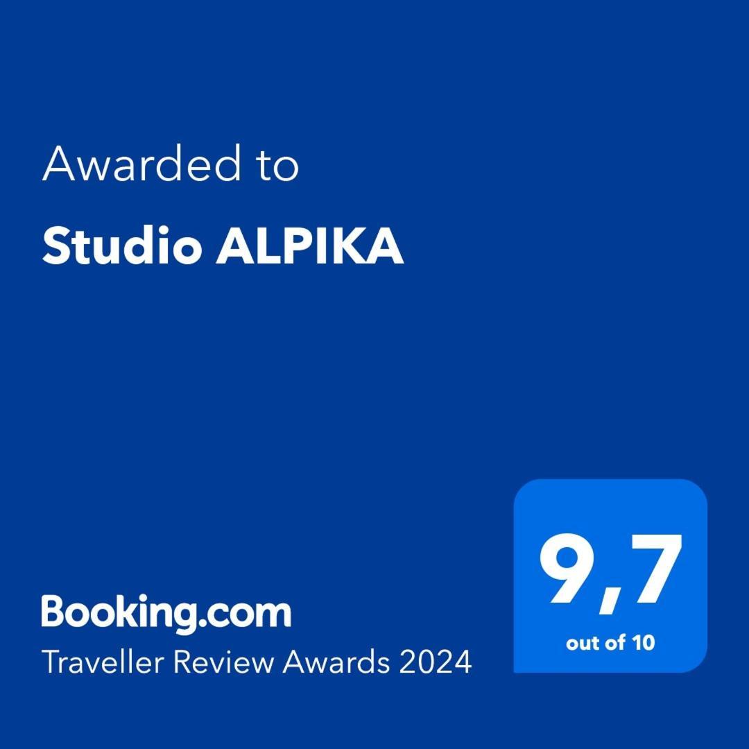 Villa Studio Alpika Luče Exterior foto